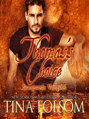 cover image of Thomas's Choice (Scanguards Vampires #8)